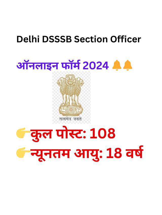 Delhi DSSSB Section Officer