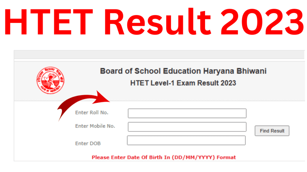 HTET Result 2023