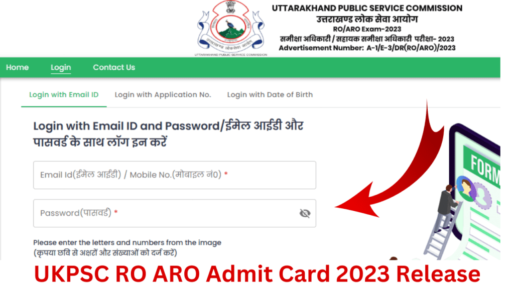 UKPSC RO ARO Admit Card 2023 Release