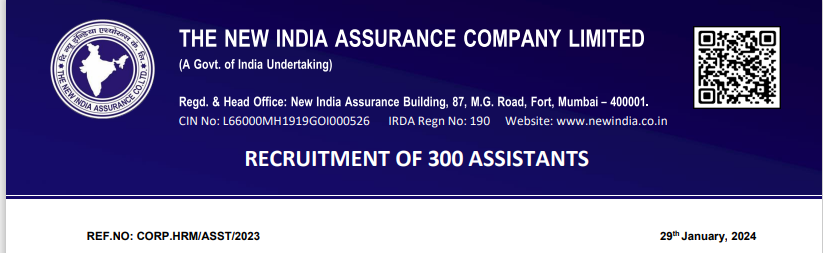 NIACL Assistant Recruitment 2024